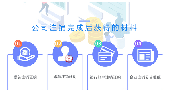 鄭州金水區(qū)小規(guī)模公司注銷(xiāo)成功后，你將拿到這些材料