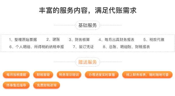 鄭州高新區(qū)注冊(cè)公司代理記賬包括什么呀